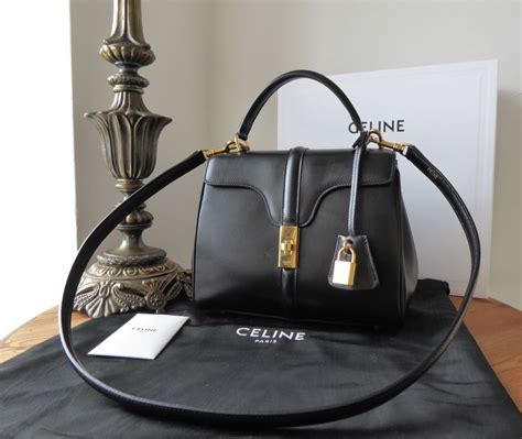 celine 16 black|celine 16 small vs medium.